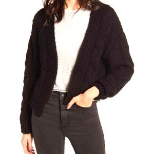 Kirious textured open front Cardigan